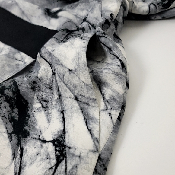 Helmut Lang abstract midi sleeveless dress uk size 00 - Picture 11 of 12